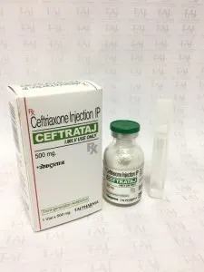 Ceftriaxone Injection IP 500mg Ceftrataj manufacturer in India {Taj Pharmaceuticals}; best quality supplier and exporter of Ceftriaxone Injection IP Taj Pharmaceuticals as Manufacturer of Ceftriaxone Injection IP 500mg Ceftrataj