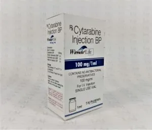 Taj Pharmaceuticals, one of the leading Cytarabine Injection 100mg/1ml Manufacturers India brings the best-quality products. The company carries the rich experience in the niche manufacturing of Cytarabine Injection 100mg/1ml.