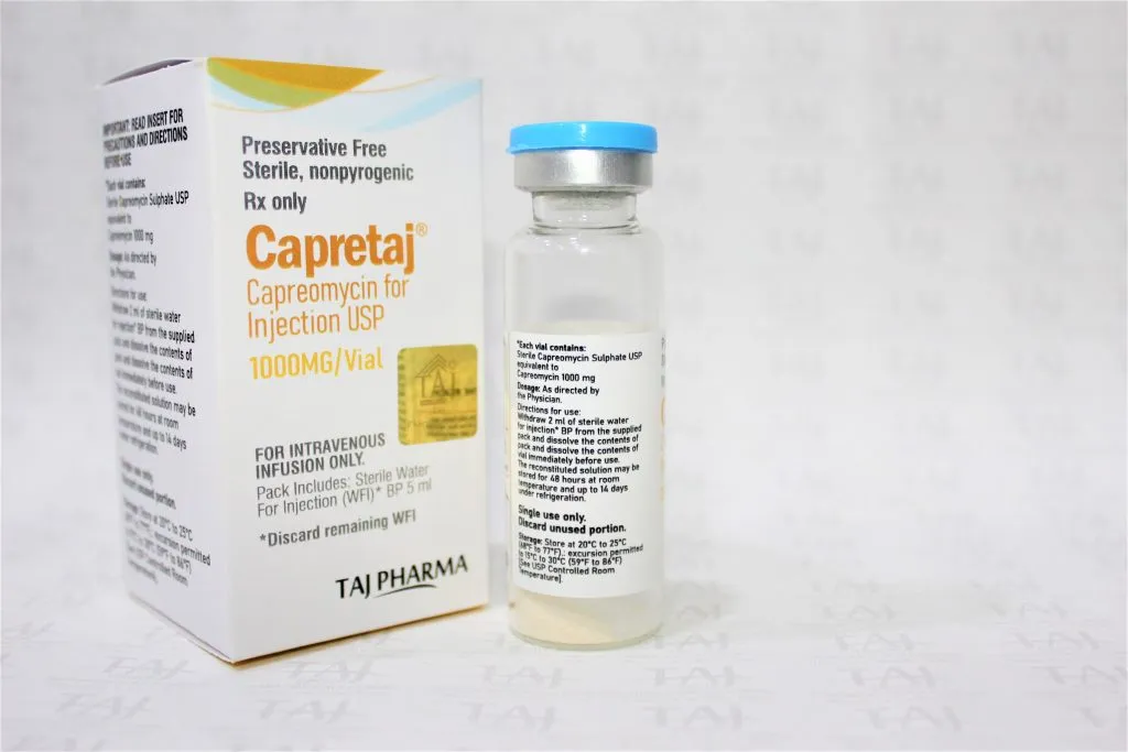 Capreomycin Injection Solution 1000mg Suppliers, Wholesalers & Distributors