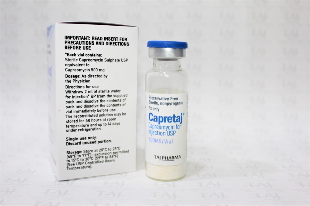 Capreomycin Injection 500mg Exporters in PAN India