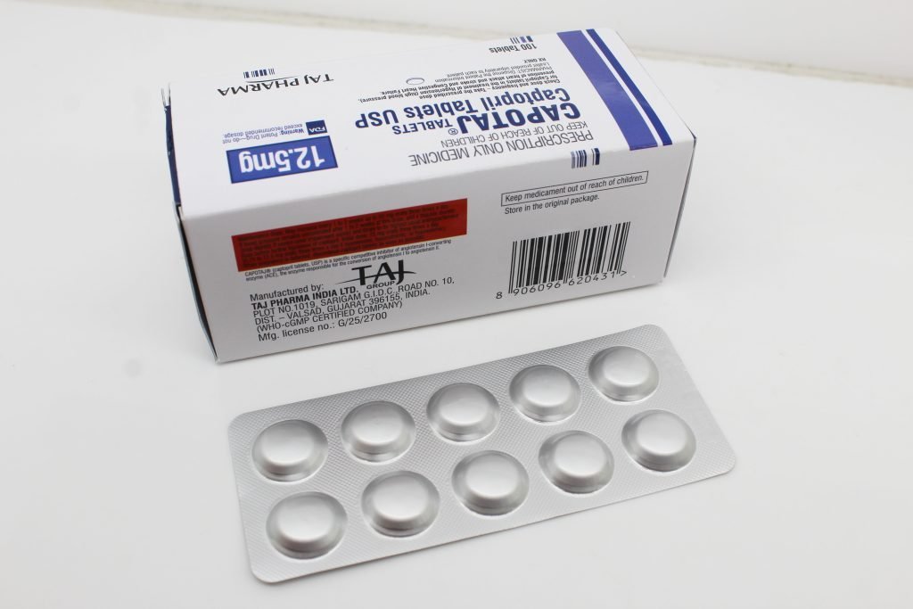 Captopril 12.5mg Tablet Suppliers