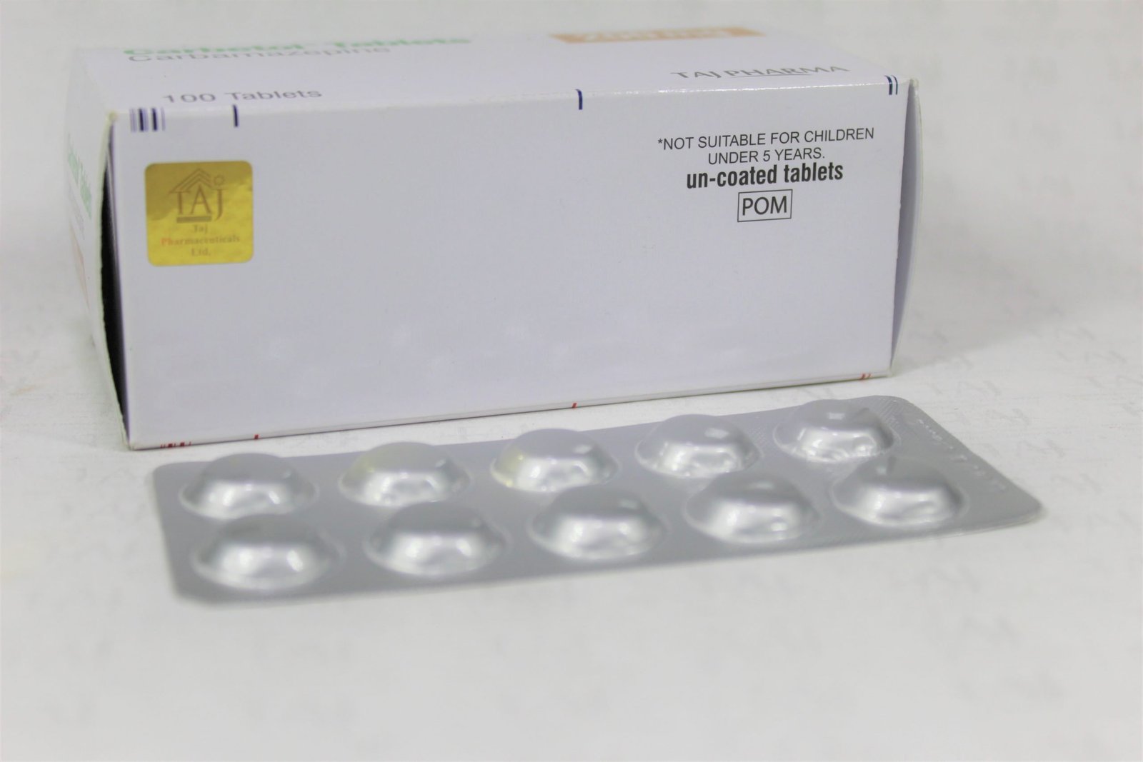 Carbamazepine Tablets USP 200mg Manufacturer in India gives the assurance of high-quality and purity. The company carries the rich experience in the niche manufacturing of Carbamazepine Tablets USP 200mg. Taj Pharmaceuticals is reputed manufacturer and Carbamazepine Tablets USP 200mg suppliers in India.