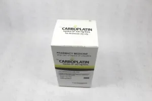Taj Pharmaceuticals, one of the leading Carboplatin Injection BP 450mg/45ml manufacturers in India brings the best-quality products. Taj Pharmaceuticals company carries the rich experience in the niche manufacturing of Carboplatin Injection BP. Taj Pharmaceuticals is reputed manufacturer and Carboplatin Injection BP 450mg/45ml suppliers in India prefer Taj Pharmaceuticals due to the reliability and purity of products. Carboplatin Injection 450mg/45ml Taj Pharmaceuticals Mumbai Cytotoxic Drugs Side Effects Dosage Contraindications Uses