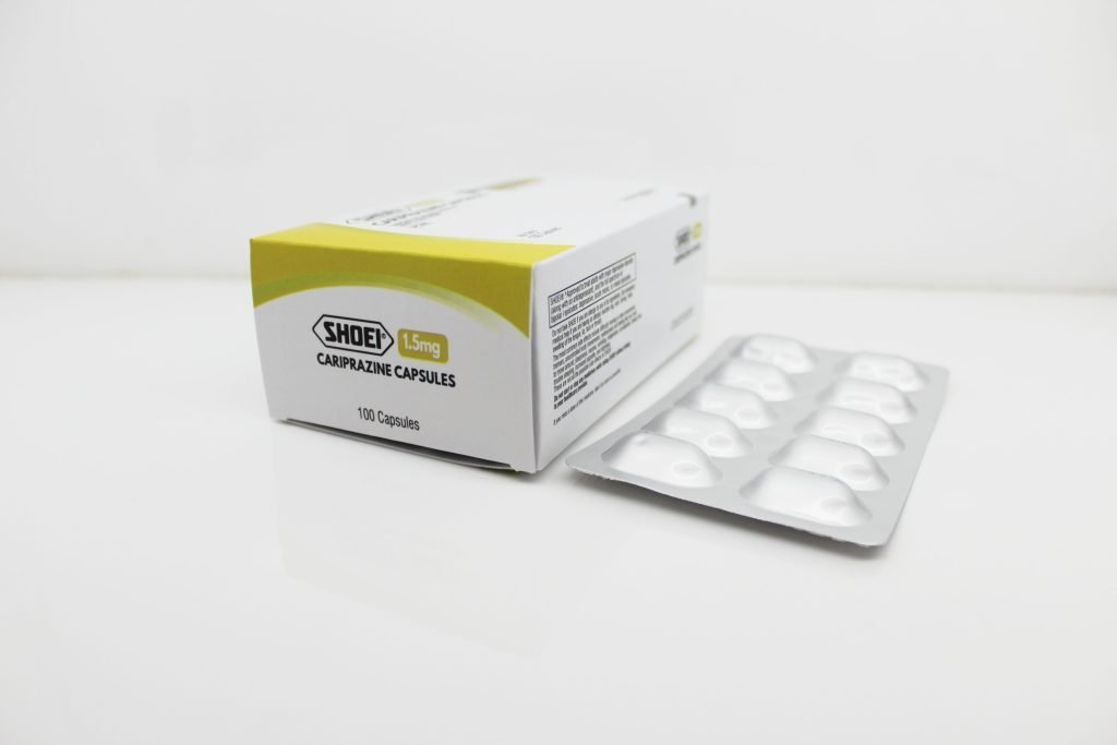 Cariprazine 1.5mg Capsules Manufacturer, Supplier in Vapi, Gujarat