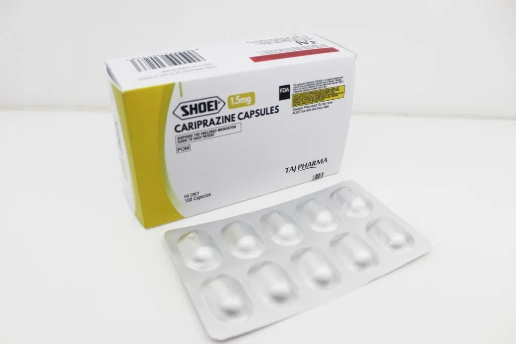 Cariprazine Capsules 1.5mg Manufacturers PAN India, Suppliers