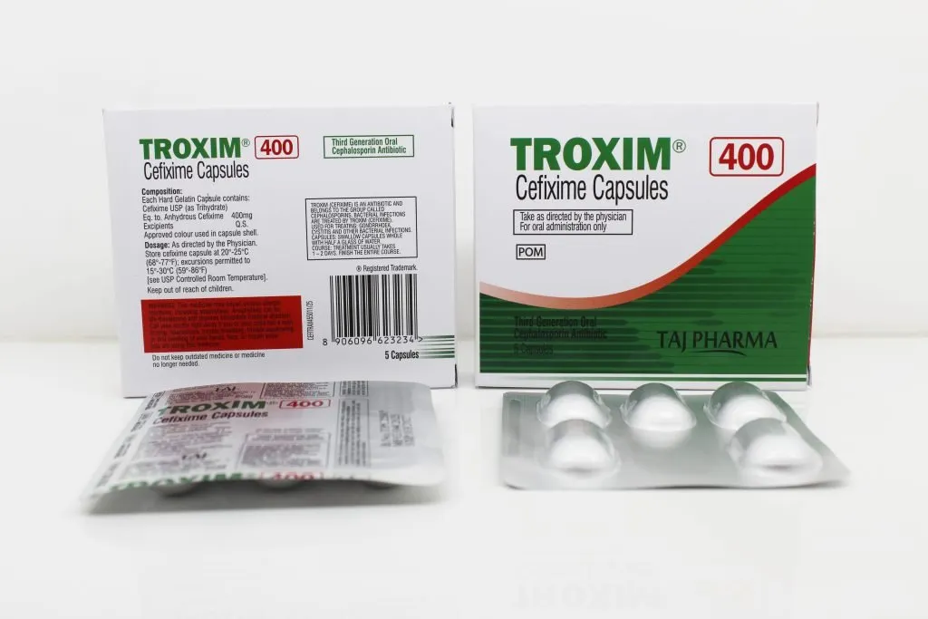 Cefixime 400mg Capsule Manufacturers India & Pioneer Exporters
