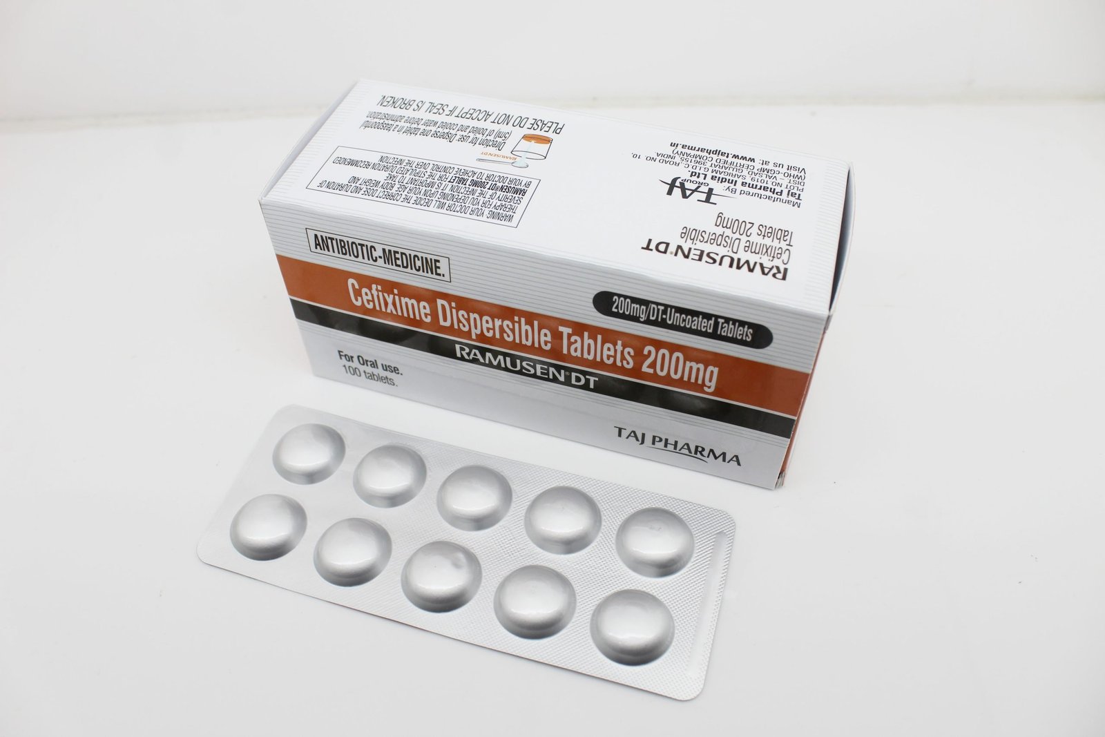 Cefixime Dispersible Tablets 200mg PAN India