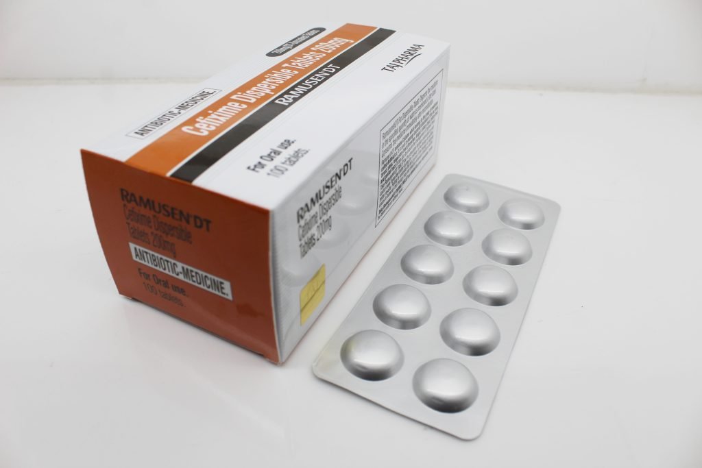Cefixime Dispersible Tablets 200mg Suppliers India