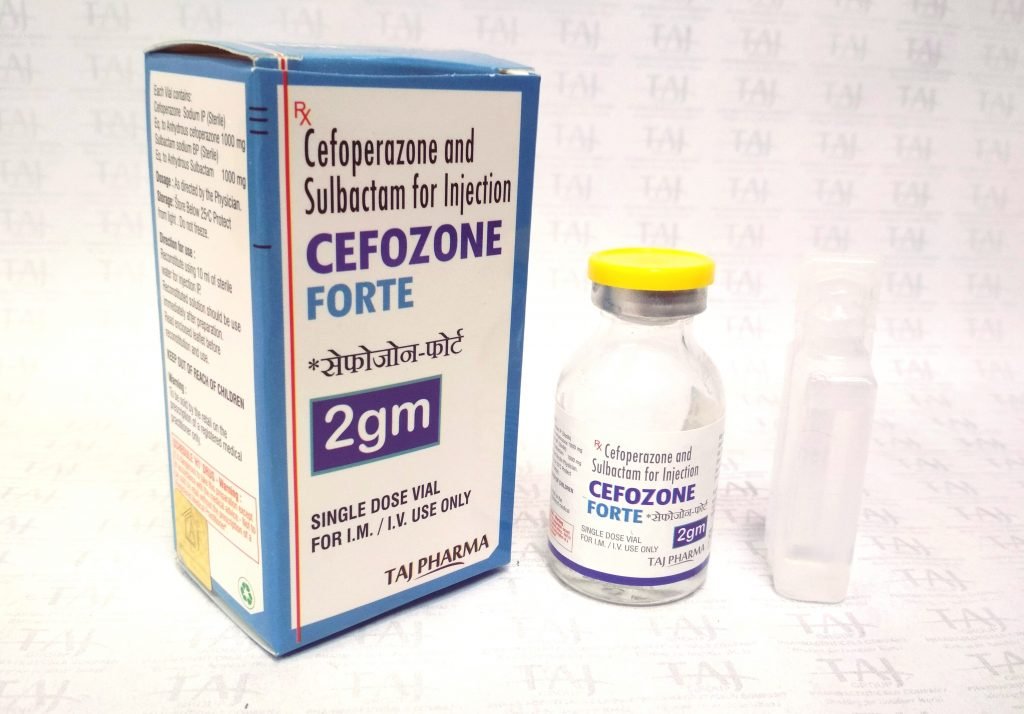 Cefoperazone Sodium + Sulbactam Sodium (Cefozone Forte)