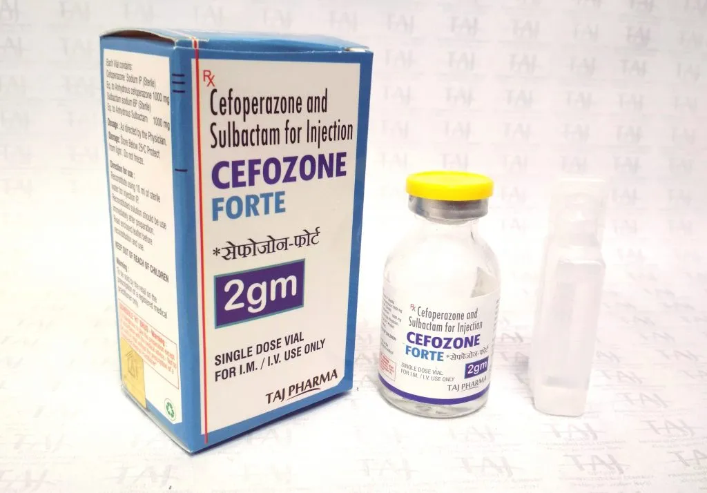 Cefoperazone Sodium + Sulbactam Sodium (Cefozone Forte)