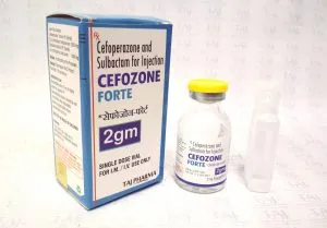 Cefoperazone Sodium + Sulbactam Sodium (Cefozone Forte) Taj Pharmaceuticals manufacturer of Cefoperazone Sodium and Sulbactam Sodium for Injection (Cefozone Forte) 2g, Cefoperazone Sodium and Sulbactam Sodium for Injection (Cefozone Forte) 2g manufacturer in India Taj Pharma India, India based manufacturing company of Cefoperazone Sodium and Sulbactam Sodium for Injection (Cefozone Forte) 2g