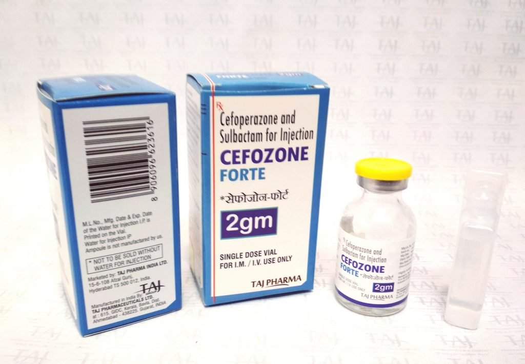 Cefoperazone Sodium + Sulbactam Sodium (Cefozone Forte)
