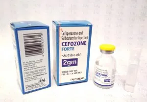 Taj Pharmaceuticals manufacturer of Cefoperazone Sodium and Sulbactam Sodium for Injection (Cefozone Forte) 2g, Cefoperazone Sodium and Sulbactam Sodium for Injection (Cefozone Forte) 2g manufacturer in India Taj Pharma India, India based manufacturing company of Cefoperazone Sodium and Sulbactam Sodium for Injection (Cefozone Forte) 2g Cefoperazone Sodium + Sulbactam Sodium (Cefozone Forte)
