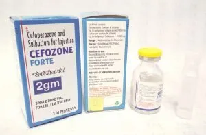 Cefoperazone Sodium + Sulbactam Sodium (Cefozone Forte) Taj Pharmaceuticals manufacturer of Cefoperazone Sodium and Sulbactam Sodium for Injection (Cefozone Forte) 2g, Cefoperazone Sodium and Sulbactam Sodium for Injection (Cefozone Forte) 2g manufacturer in India Taj Pharma India, India based manufacturing company of Cefoperazone Sodium and Sulbactam Sodium for Injection (Cefozone Forte) 2g