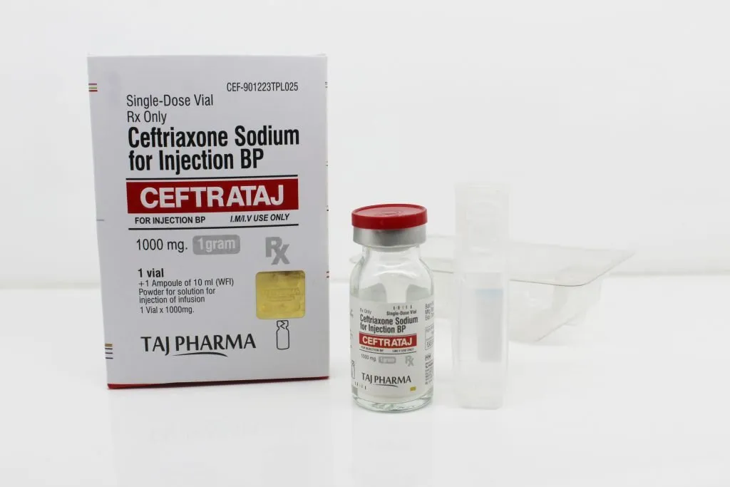 Ceftriaxone 1000mg Injection Manufacturer & Supplier