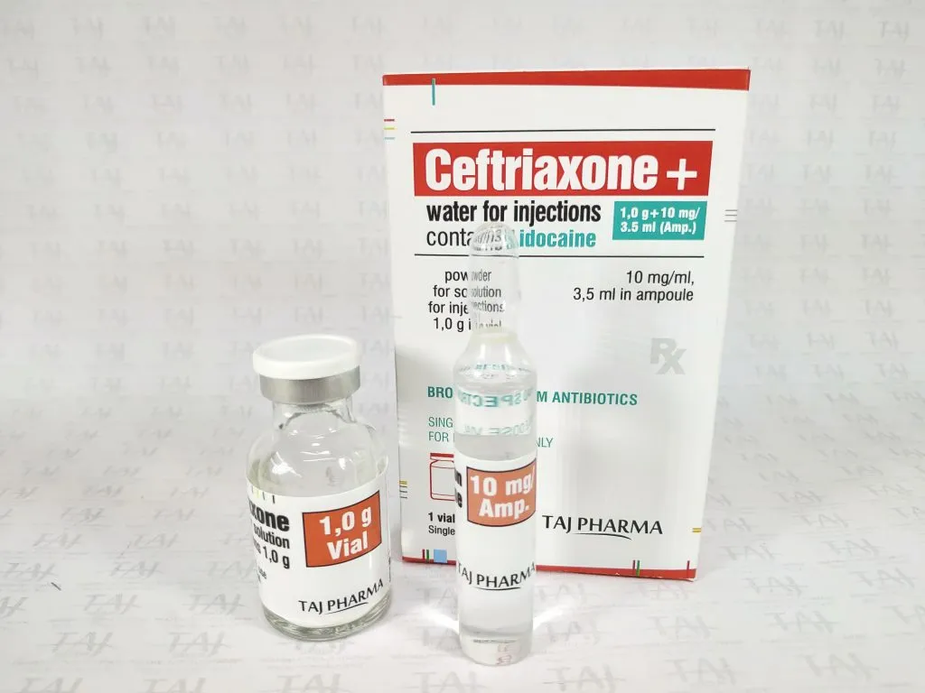 Find patient medical information for Ceftriaxone-Lidocaine Intramuscular