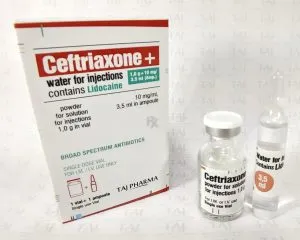 Ceftriaxone Sodium for injection Ceftriaxone with Lidocaine uses, side effects and safety, interactions, pictures, warnings