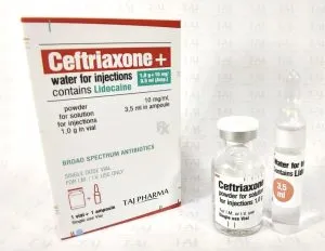 Ceftriaxone Sodium for injection Ceftriaxone with Lidocaine uses, side effects and safety, interactions, pictures, warnings
