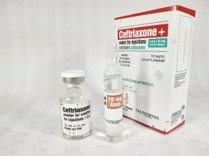 Ceftriaxone with Lidocaine uses, side effects and safety, interactions, pictures, warnings Taj Pharmaceuticals, one of the leading Ceftriaxone Sodium + Lidocaine Powder for Injection 1g manufacturers in India brings the best-quality products. Taj Pharmaceuticals company carries the rich experience in the niche manufacturing of Ceftriaxone Sodium + Lidocaine Powder for Injection.