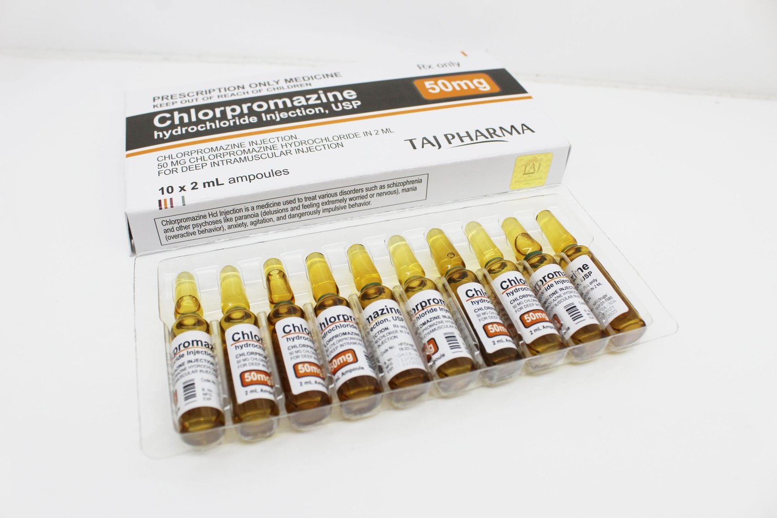 Chlorpromazine Injection USP Manufacturer from Mumbai