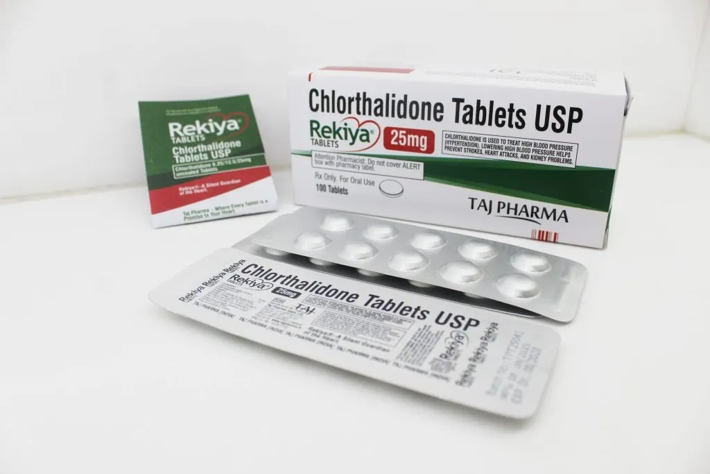 Chlorthalidone 25mg Tablets Supplier in Vapi, Gujarat