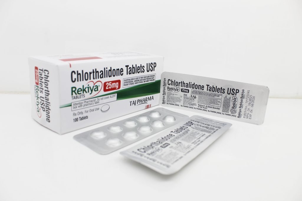 Chlorthalidone 25mg Tablets Suppliers in India