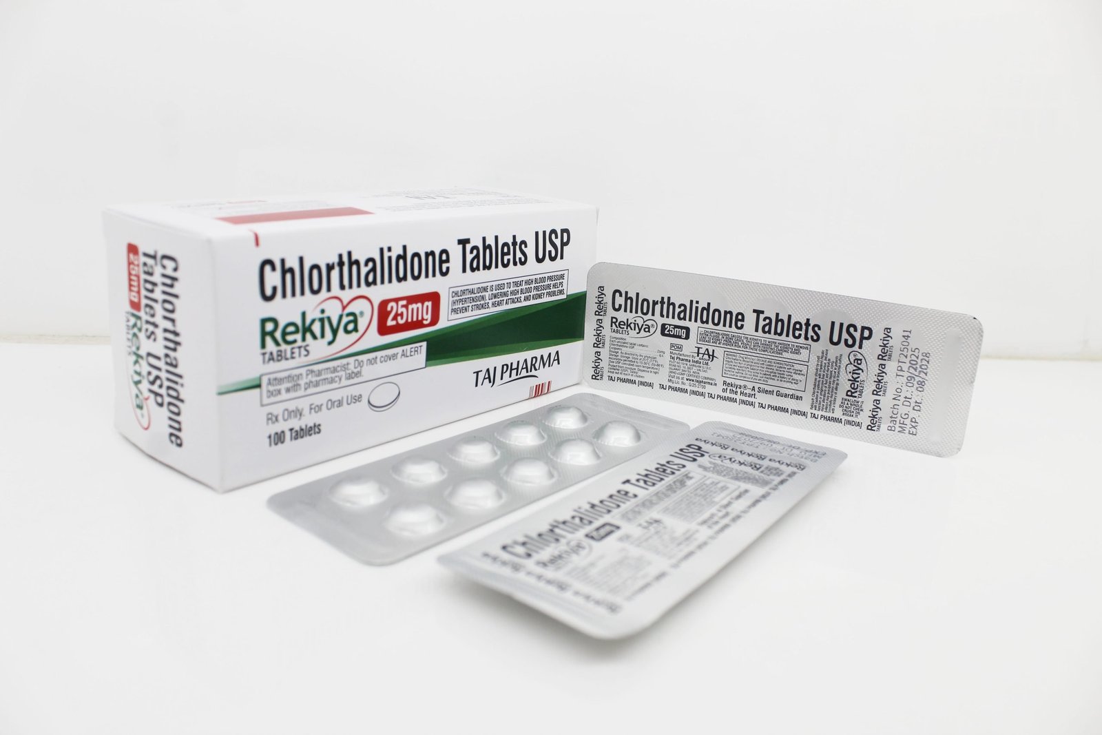 Chlorthalidone 25mg Tablets Suppliers in India