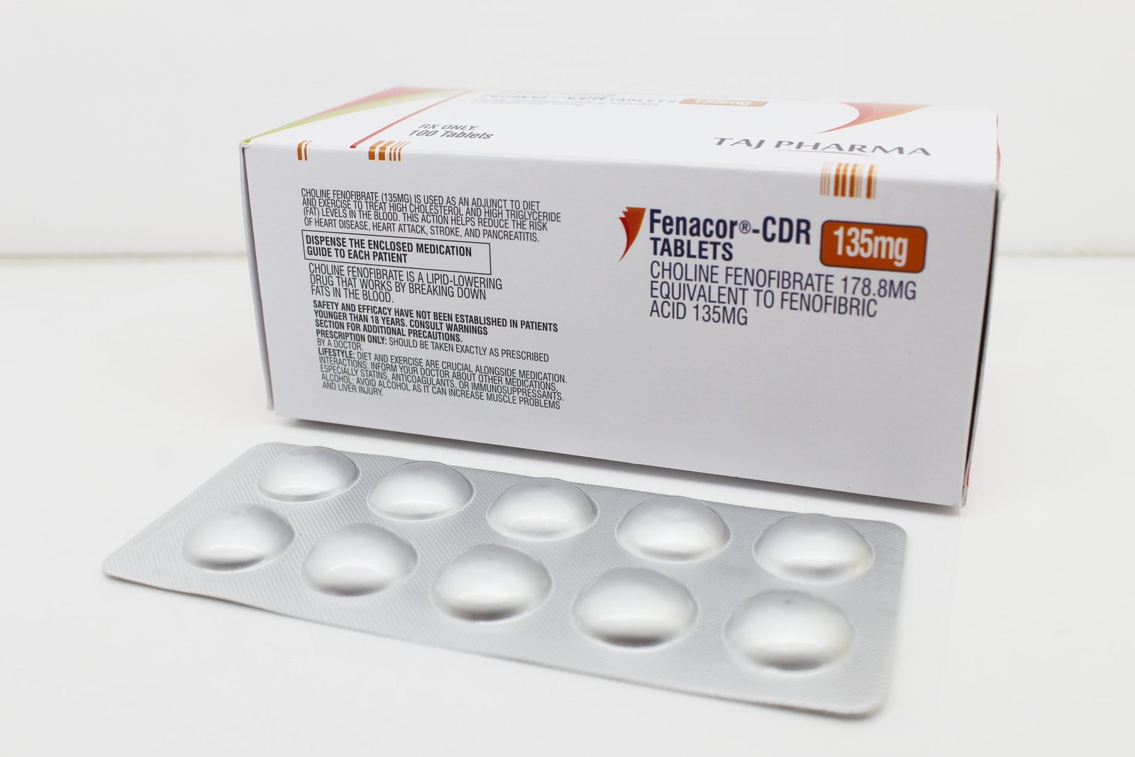 Choline Fenofibrate Delayed Release Tablets 135mg Manufacturers India, Suppliers