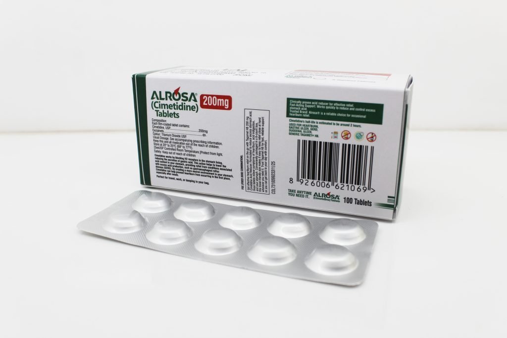 Cimetidine Tablets 200mg Suppliers, Exporters in India