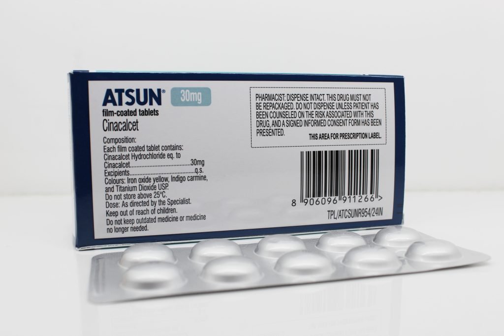 Cinacalcet 30mg Film coated Tablets Contract Manufacturers