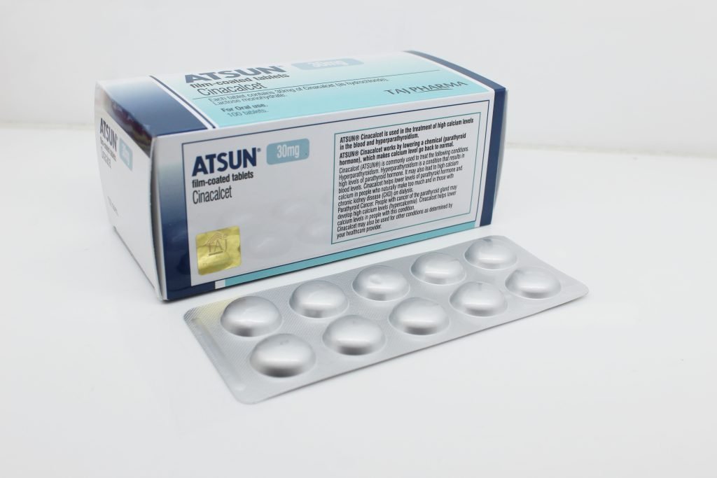 Cinacalcet 30mg Film coated Tablets Manufacturer India