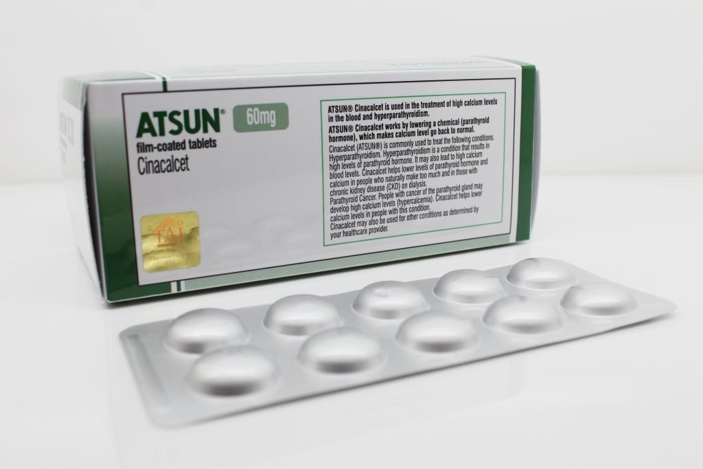 Cinacalcet 60mg Film Coated Tablets Manufacturer Supplier