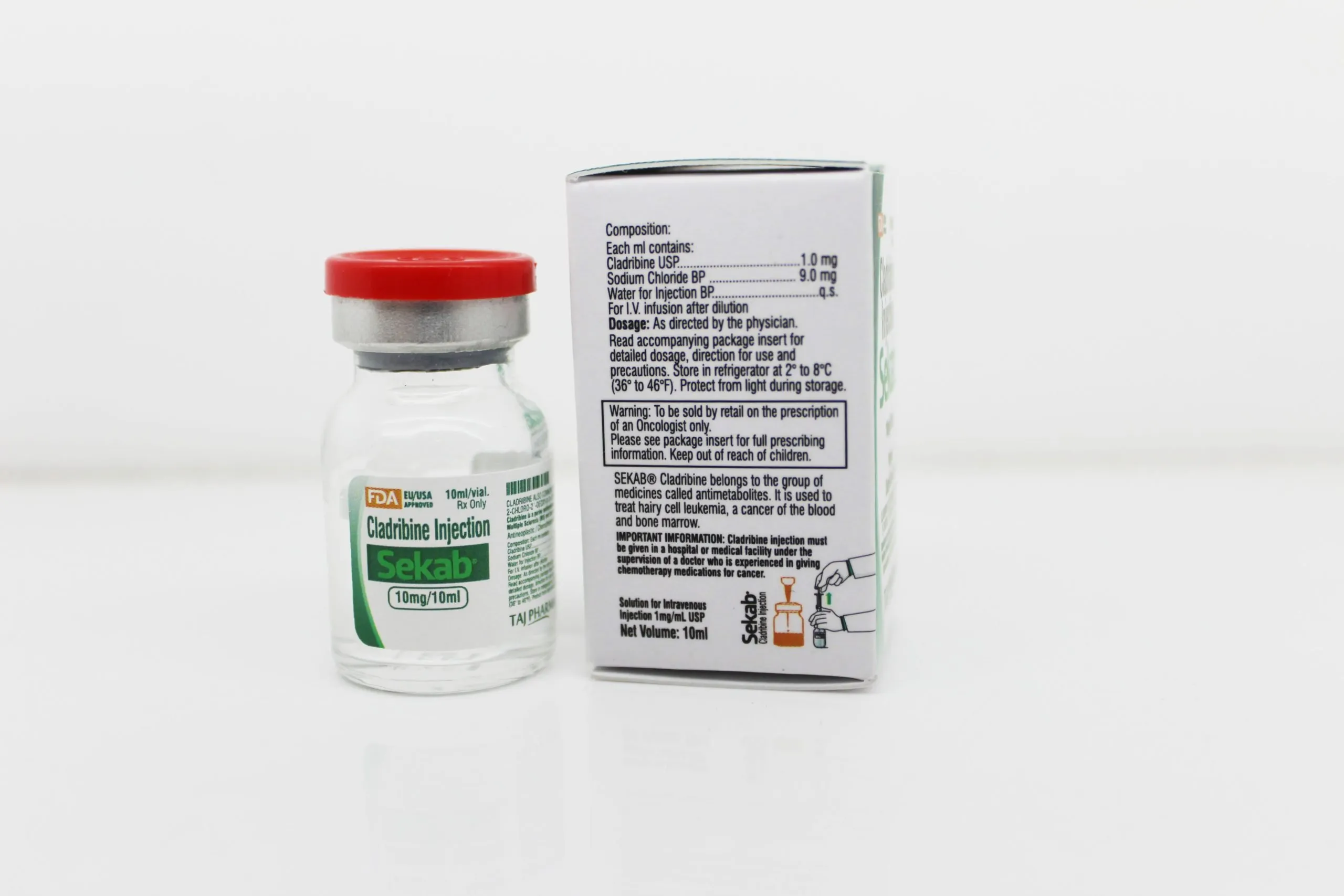 Cladribine Injection 10mg/ml Manufacturers India & Pioneer Exporters