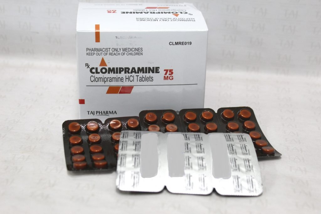 Clomipramine HCl Tablets 75 mg Taj Pharma
