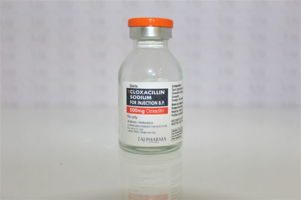 Cloxacillin Sodium For Injection 500mg Manufacturing Company in India