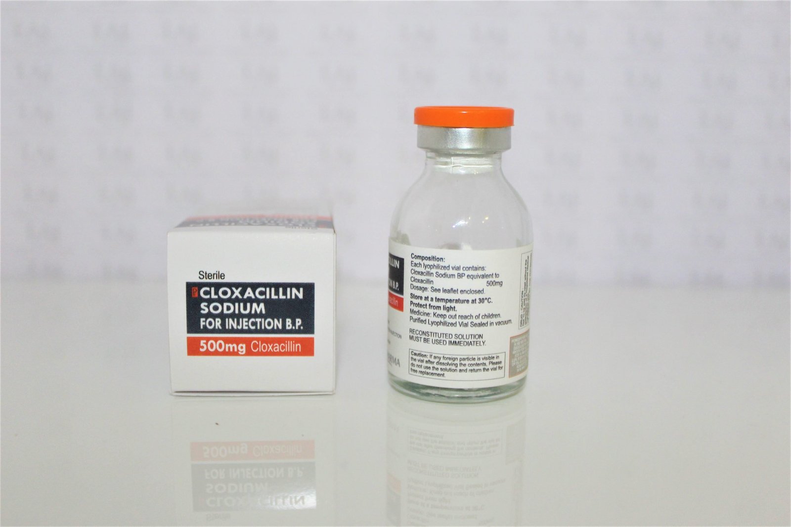 Cloxacillin Sodium For Injection 500mg GMP Approved Manufacturer