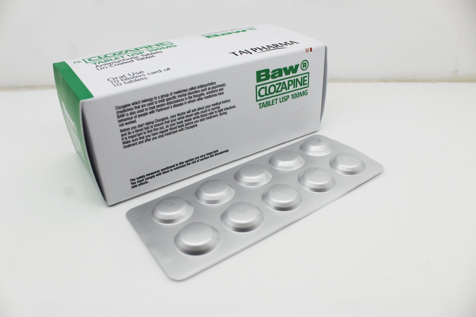 Clozapine 100mg Tablets Manufacturer Vapi, Gujarat