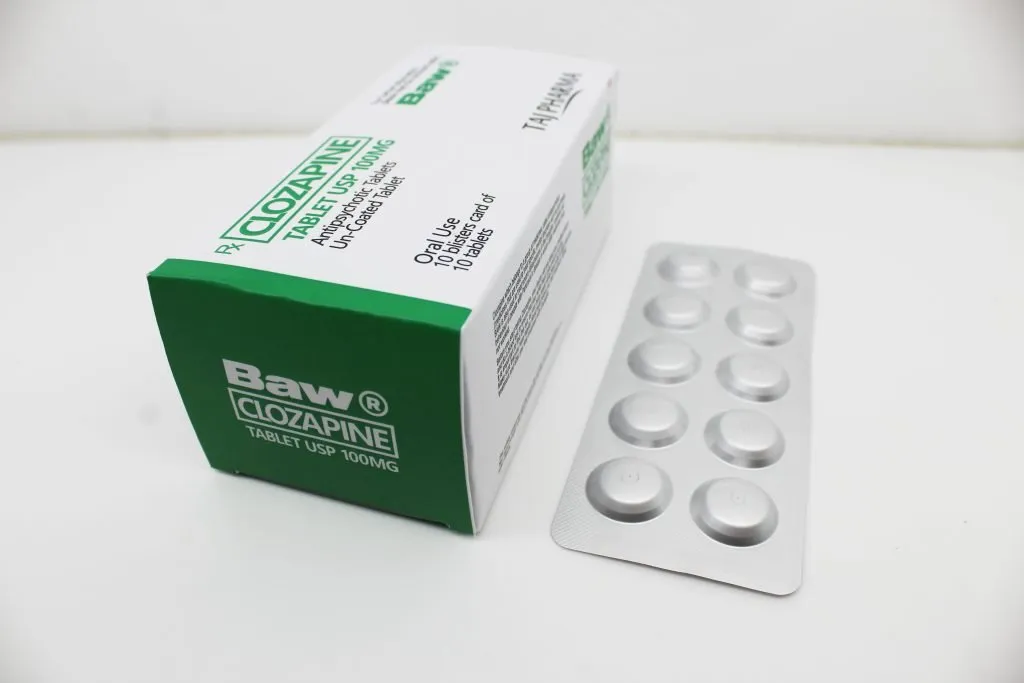 Clozapine 100mg Tablets Manufacturers India & Pioneer Exporters