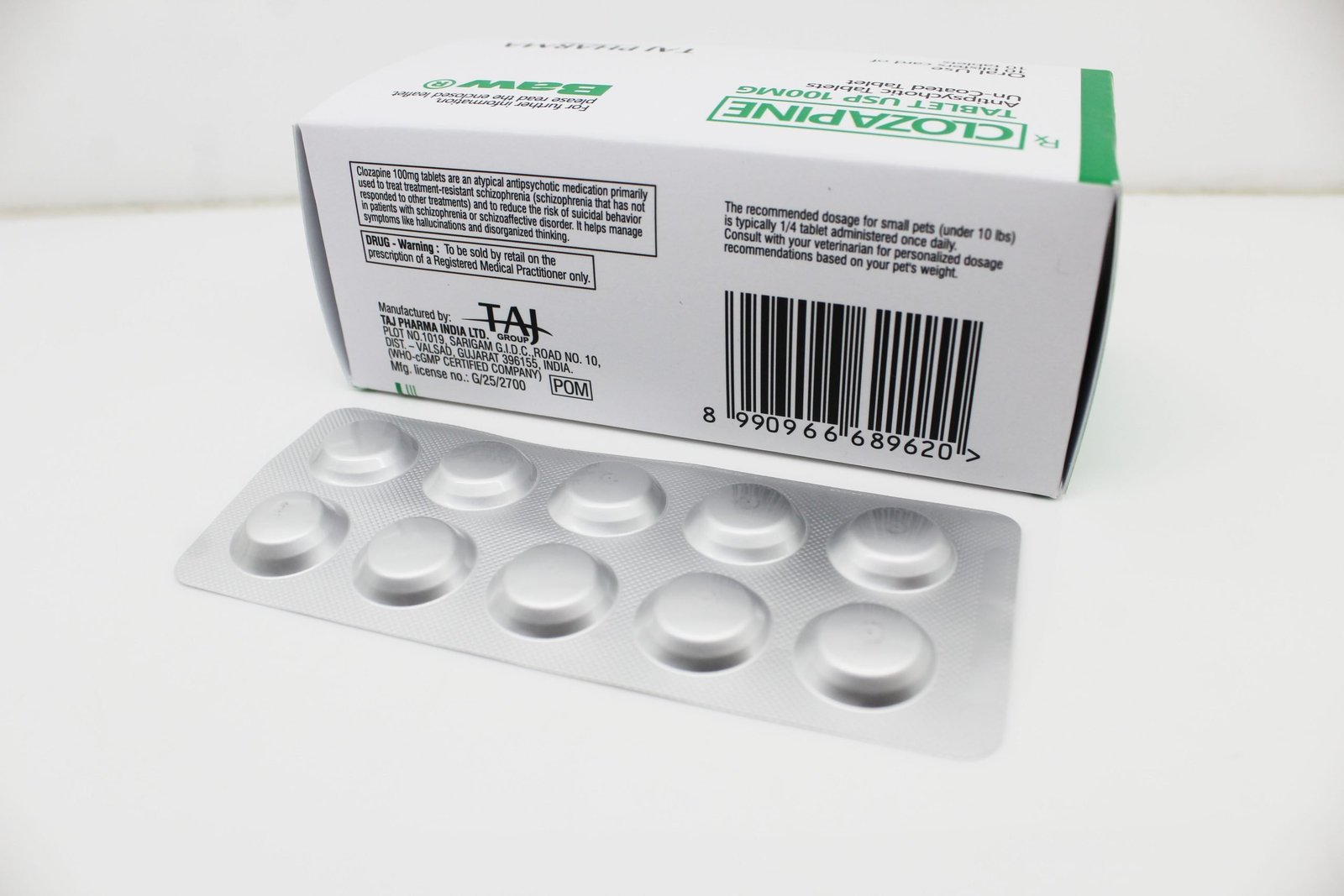 Clozapine 100mg Tablets Manufacturers PAN India Suppliers Exporters