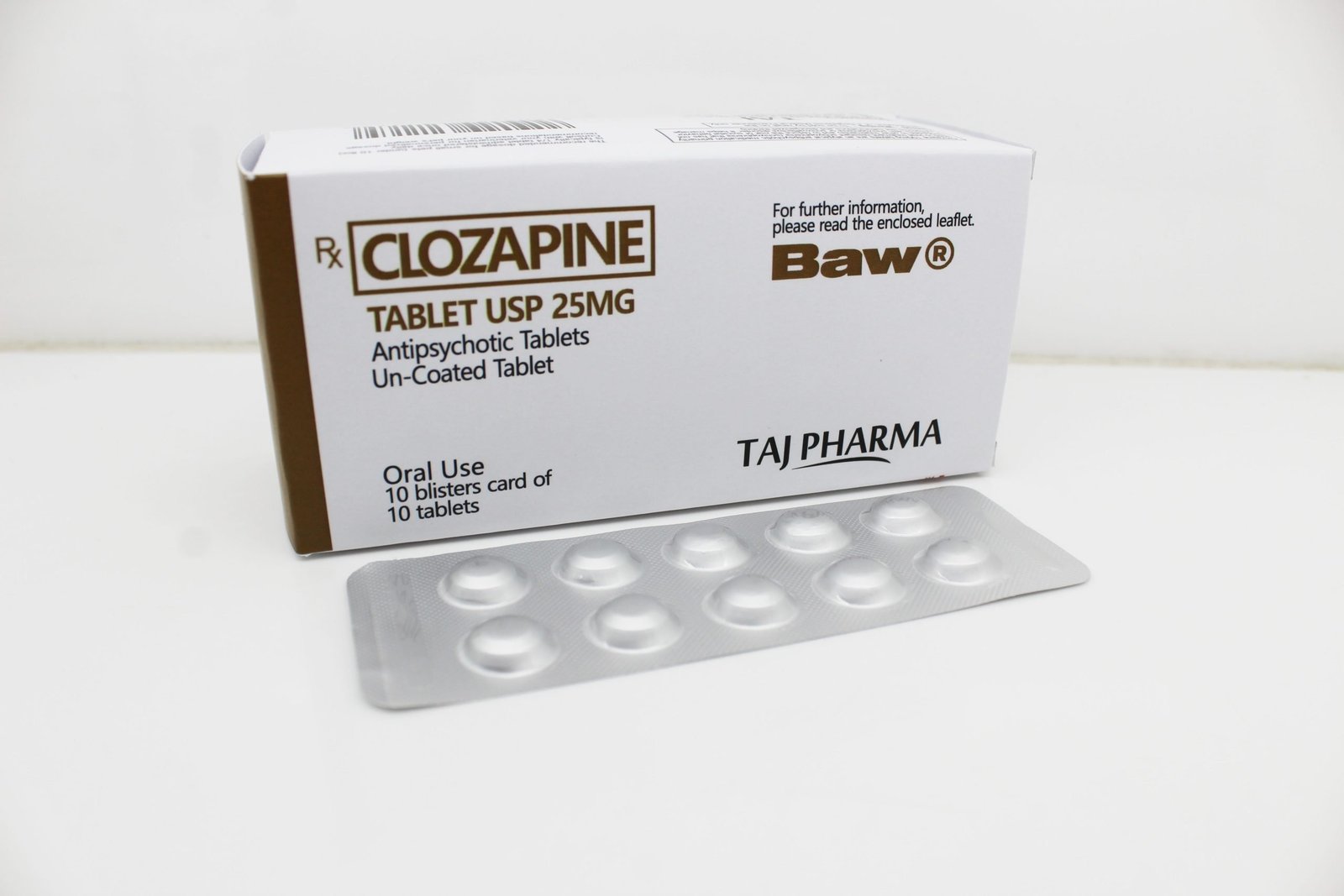 Clozapine 25mg Tablets PAN India Manufacturer