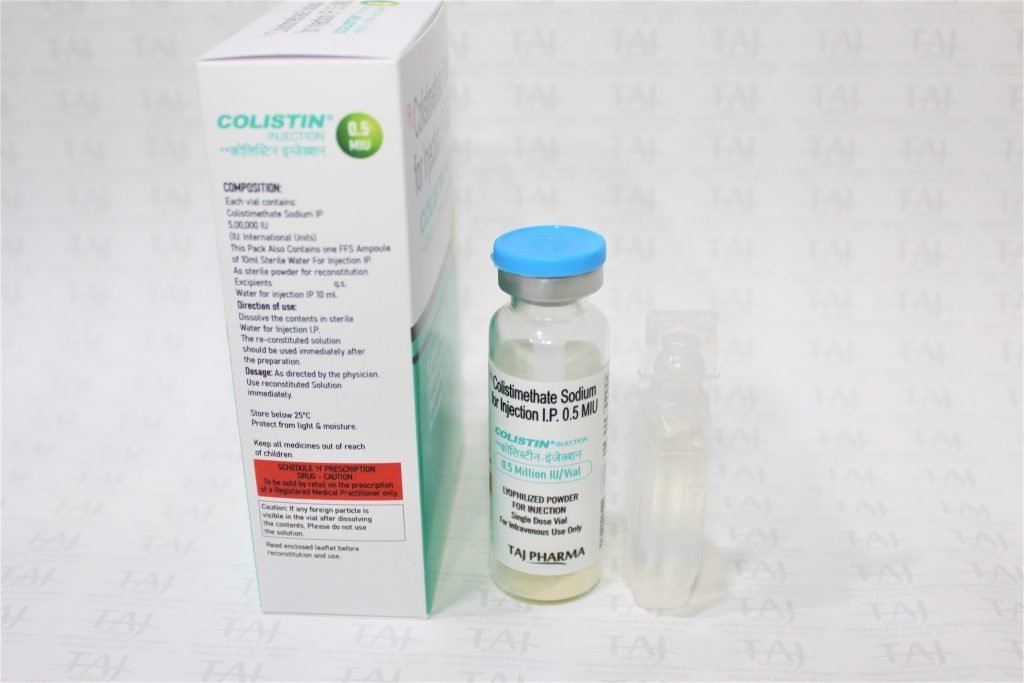 Colistimethate Sodium for Injection IP 0.5MIU Contract Manufacturing