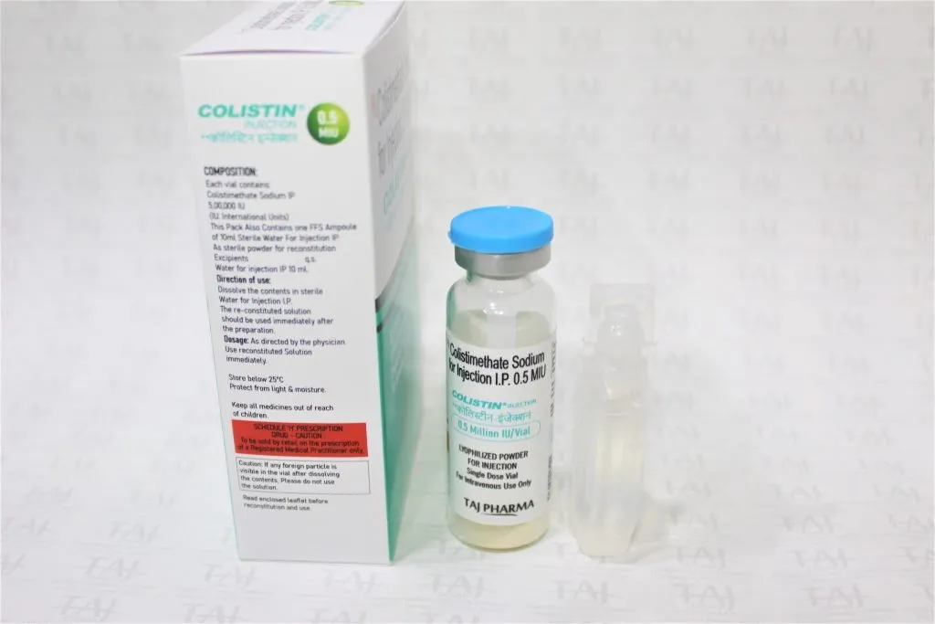 Colistimethate Sodium for Injection IP 0.5MIU Contract Manufacturing