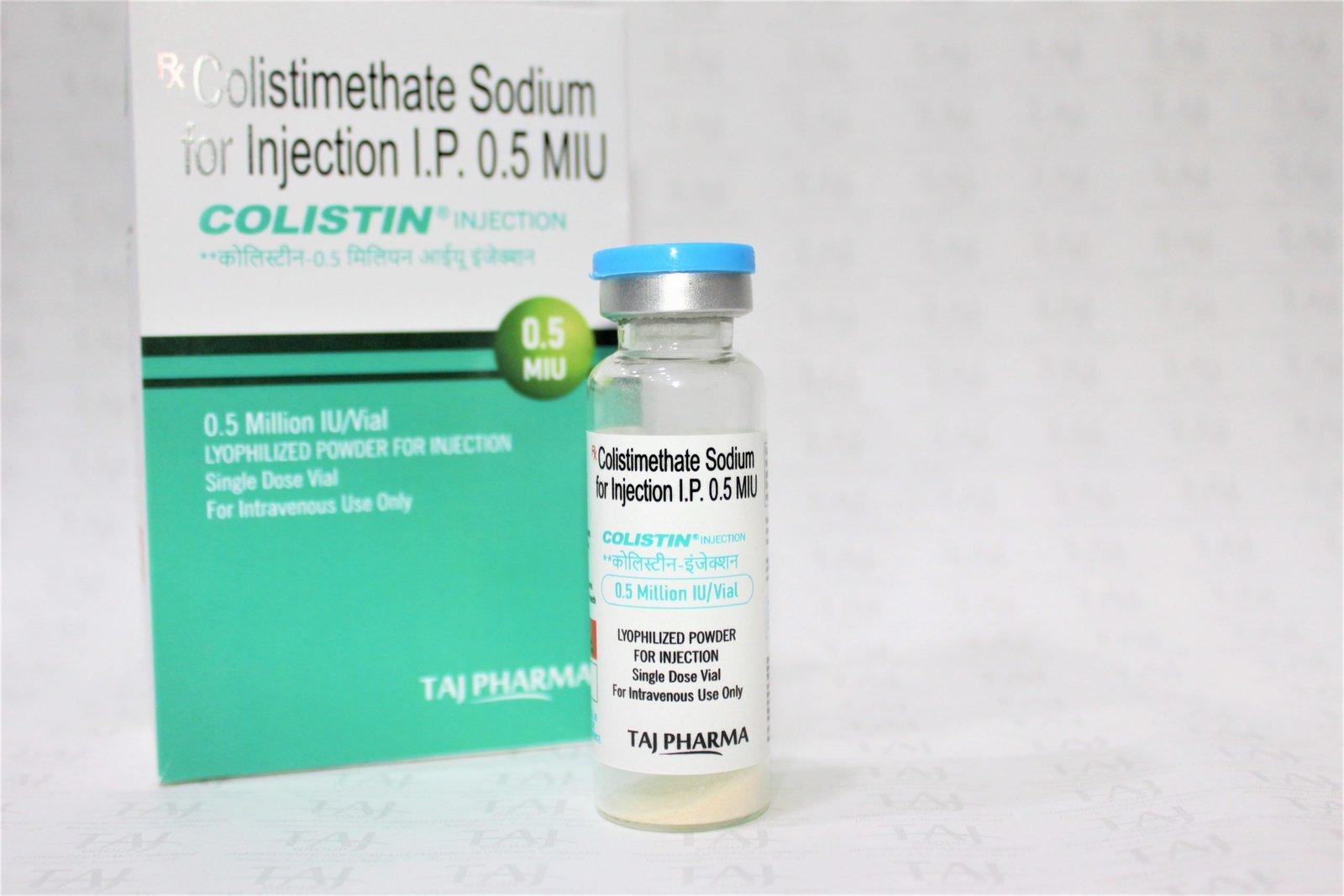 Colistimethate Sodium for Injection IP 0.5MIU Manufacturers