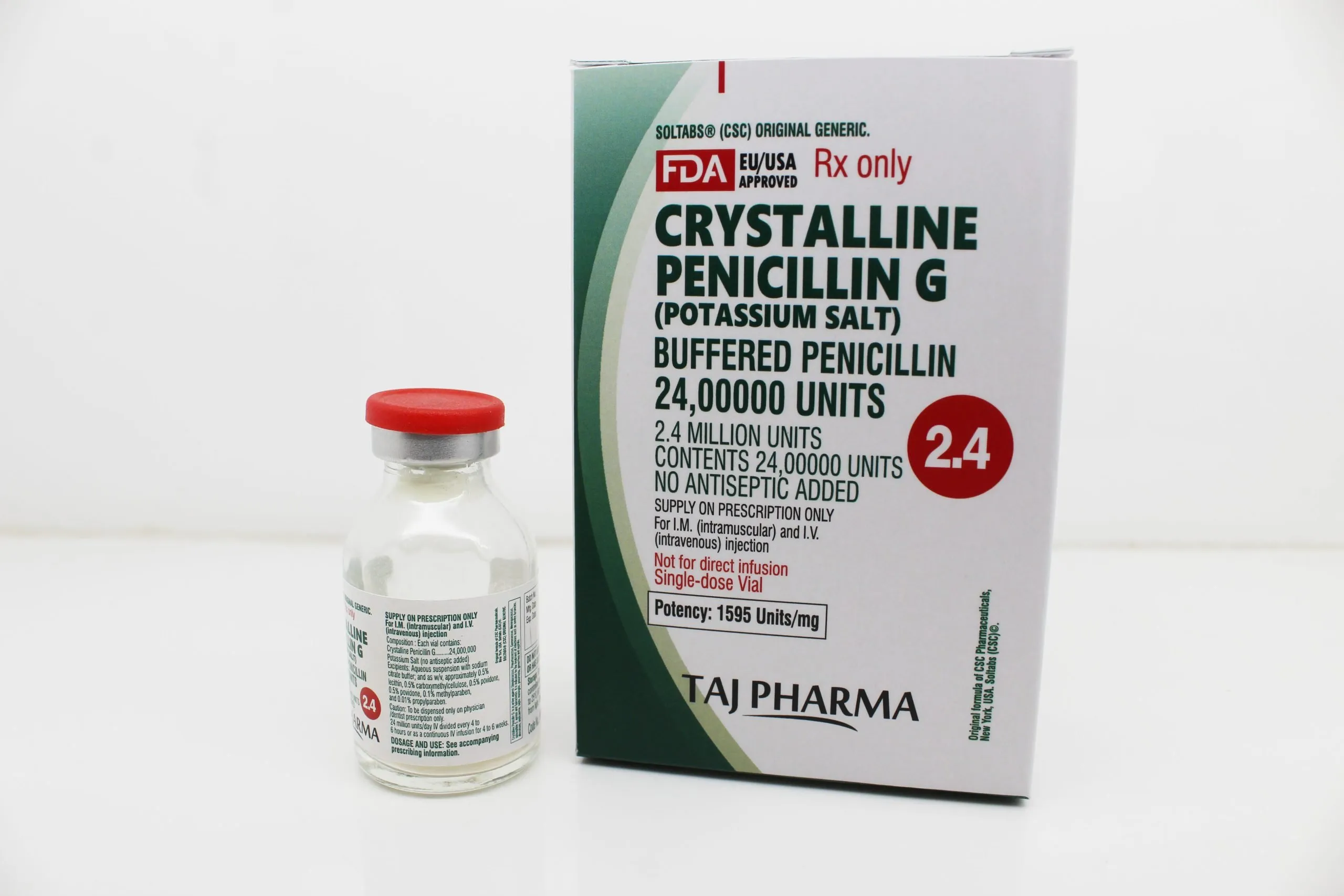 Crystalline Penicillin G 2400000 Units Manufacturers India, Suppliers