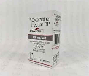 Cytarabine Injection 500mg/5ml FDA approved, Cytarabine Injection 500mg/5ml manufacturers, suppliers & exporters in India. Get contract manufacturing for Cytarabine Injection 500mg/5ml, Find best price for Cytarabine Injection 500mg/5ml generic drug and Cytarabine Injection 500mg/5ml generic version available at best price from GMP approved manufacturer