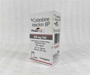 Taj Pharmaceuticals, one of the leading Cytarabine Injection 500mg/5ml Manufacturers India brings the best-quality products. The company carries the rich experience in the niche manufacturing of Cytarabine Injection 500mg/5ml.