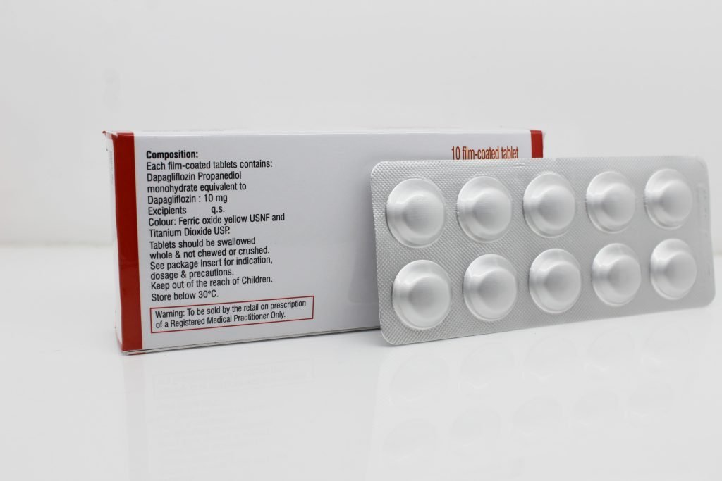Dapagliflozin 10mg Tablets Exporter India