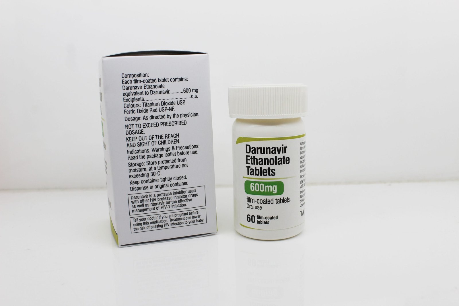 Darunavir Ethanolate 600mg Tablet Manufacturer India