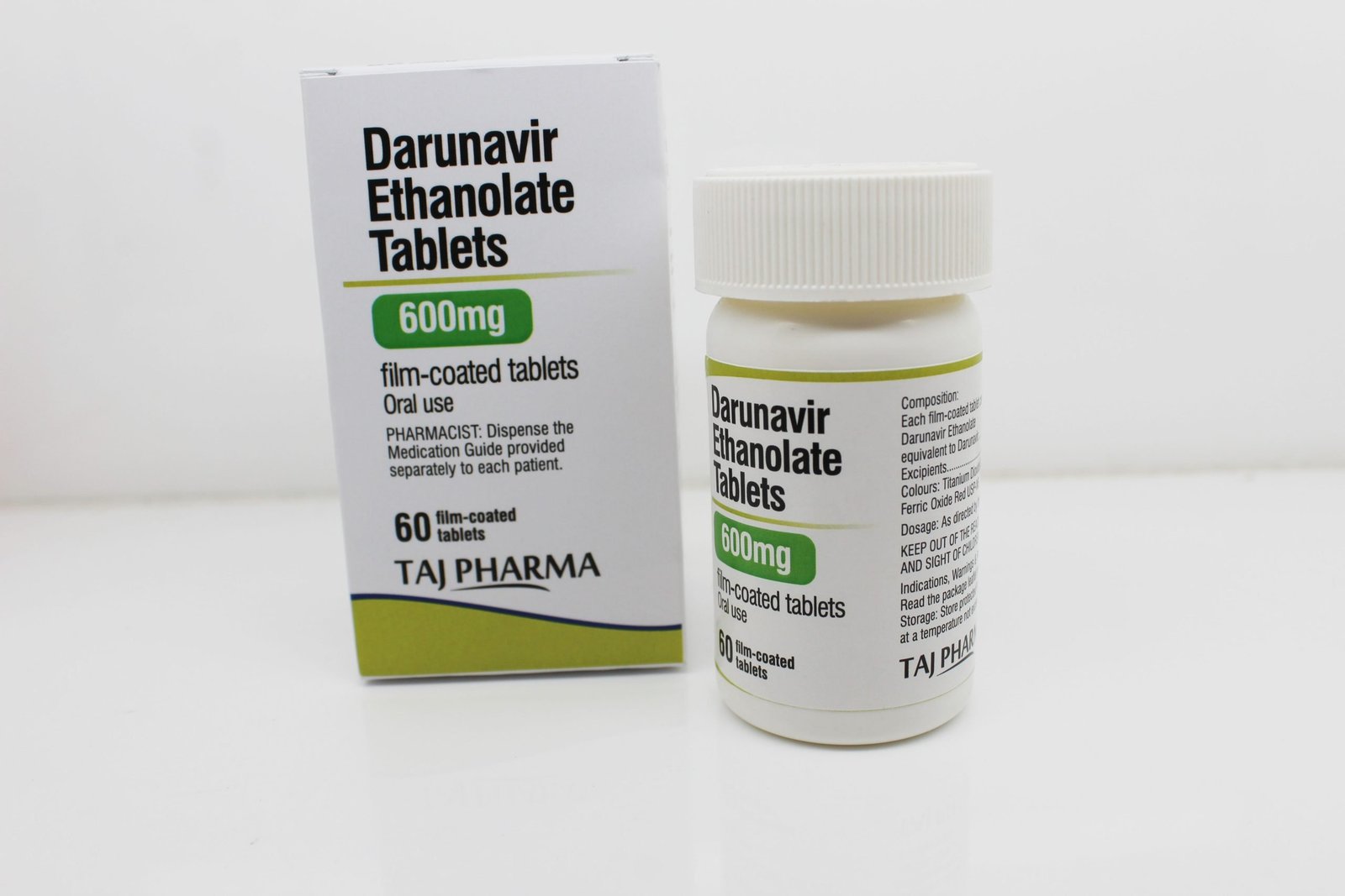 Darunavir Ethanolate 600mg Tablet Manufacturer PAN India