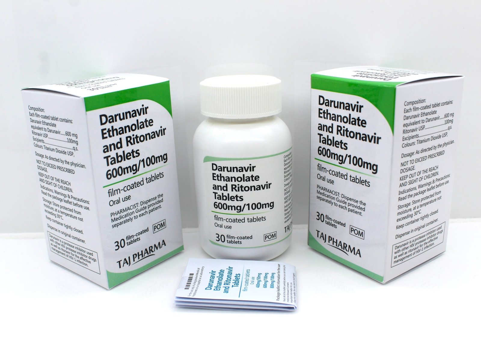 Third Party Darunavir Ethanolate & Ritonavir (600mg+100mg) Manufacturer Suppliers in India